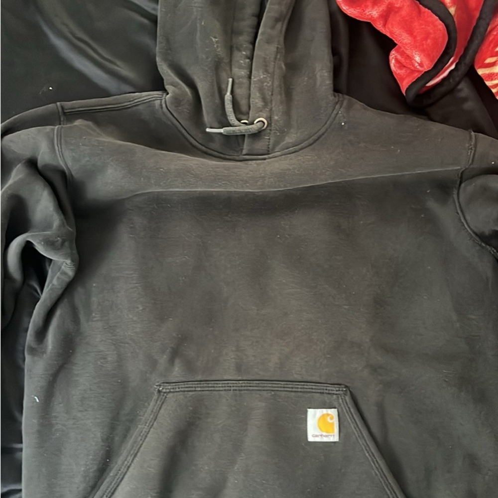 Carhartt Dark Gray Sweatshirt with Logo